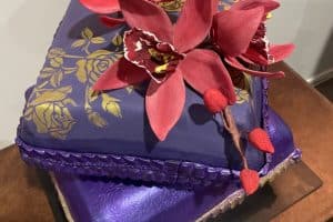 orchid cake