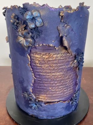 Textured fondant cake class